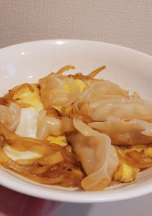 餃子の玉子とじ(餃子アレンジ♪)-レシピのメイン写真