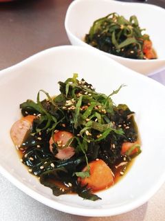 ウインナーとワカメの酢の物-レシピのメイン写真