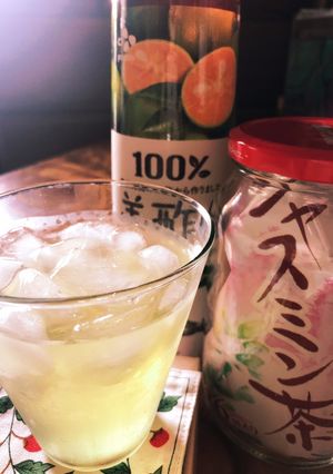 爽やか☆美酢のジャスミン茶割り-レシピのメイン写真
