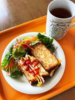 フライパンでホットサンド♪-レシピのメイン写真
