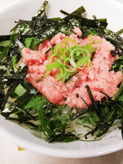 ねぎとろ丼-レシピのメイン写真