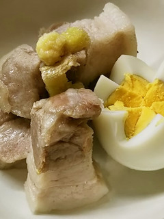 ホットクックでつくる塩豚&ゆで卵-レシピのメイン写真