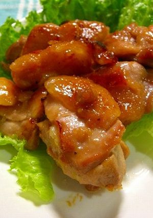ハチミツ梅チキン-レシピのメイン写真