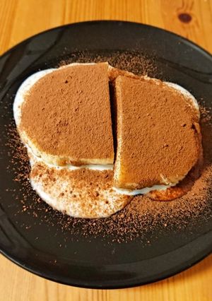 チーズ蒸しパンでなんちゃってティラミス-レシピのメイン写真