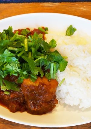 トマトベースの魚無水カレー-レシピのメイン写真