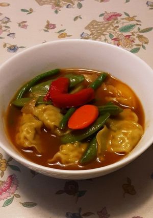 ★簡単★餃子カレースープ-レシピのメイン写真