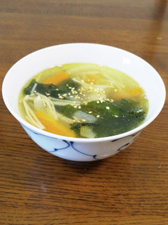 20分で2品♪茹で鶏&ワカメスープ-レシピのメイン写真