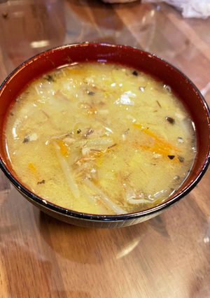 鯖缶で簡単味噌汁-レシピのメイン写真