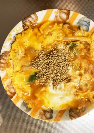 全てレンジ簡単エビチリソース味豚平焼風-レシピのメイン写真