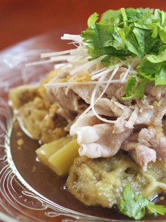 焼き茄子のエスニック風冷しゃぶ-レシピのメイン写真