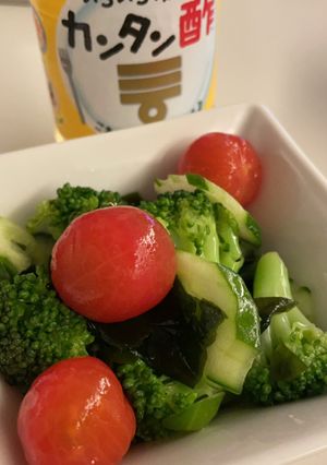 カンタン酢でブロッコリーの酢の物-レシピのメイン写真