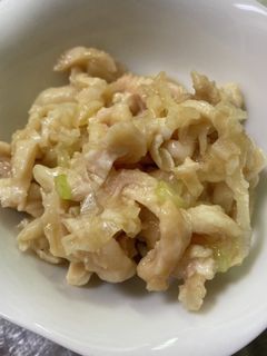 ポン酢なくても鶏皮ポン酢-レシピのメイン写真