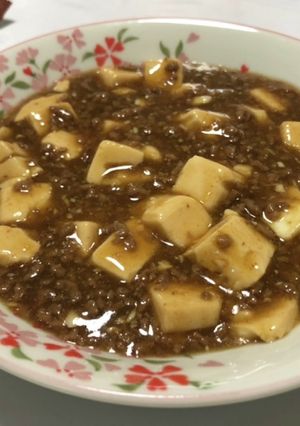 おうちの調味料で作る！ネギなし麻婆豆腐-レシピのメイン写真