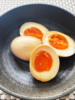やみつき甘辛タレ 味玉 とろとろ半熟 -レシピのメイン写真