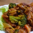 豚肉のケチャップ炒め