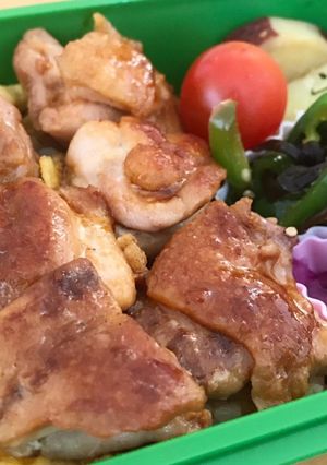 お弁当用☆ガリバタチキンソテー-レシピのメイン写真
