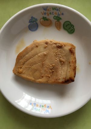 【保育園給食】かじきのみそ焼き-レシピのメイン写真