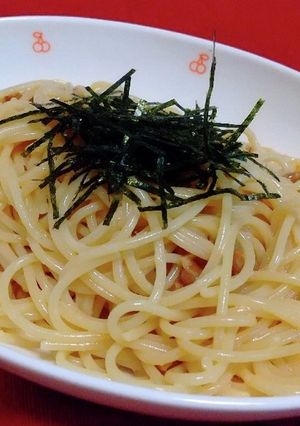 納豆とたらこのマヨパスタ-レシピのメイン写真