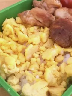 レンチン玉子そぼろ☆お弁当にも!-レシピのメイン写真