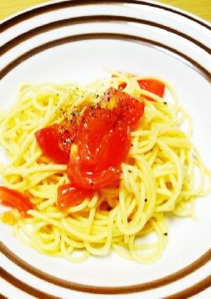 トマトだけの冷製パスタ-レシピのメイン写真