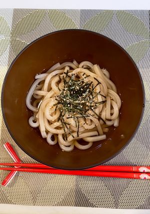 ちゃちゃっと夏のお昼うどん♪-レシピのメイン写真