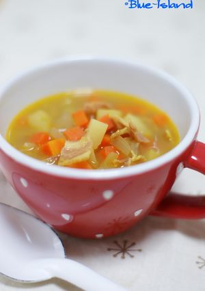 根菜コロコロ♪あったかカレースープ♪-レシピのメイン写真