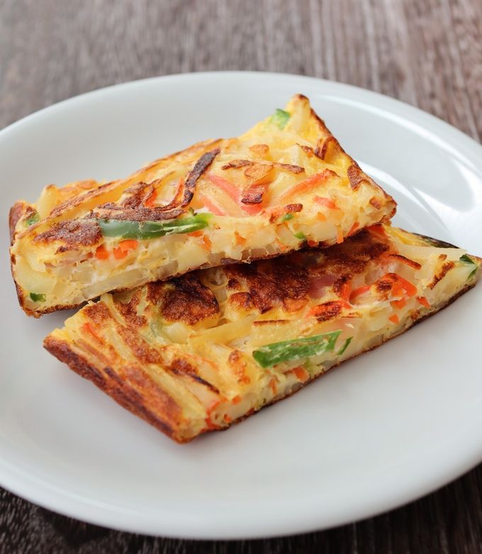 チーズ入りスペイン風オムレツ-レシピのメイン写真