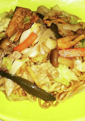 野菜を食べよう！もちもち焼きそば☆-レシピのメイン写真