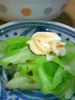 キャベツのおひたし✿マヨ醤油-レシピのメイン写真
