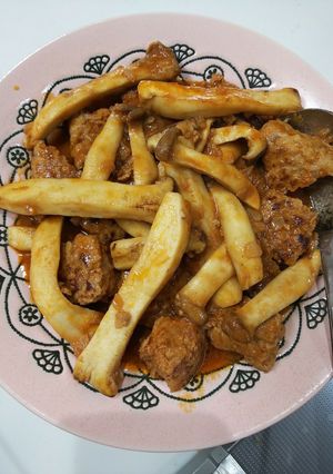 簡単煮込みハンバーグ♪成形しません！笑-レシピのメイン写真