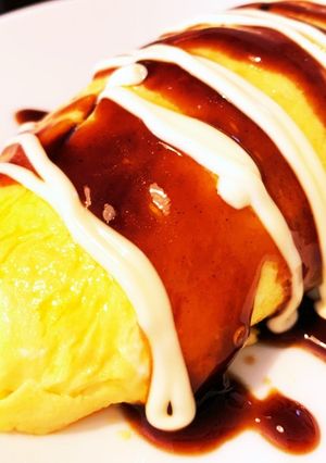 ナポリタン的オムうどん-レシピのメイン写真