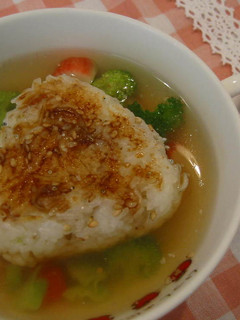 *冬のあったか朝食☆スープごはん*-レシピのメイン写真