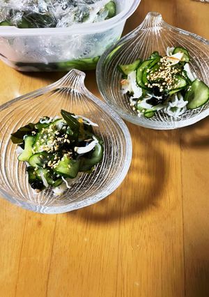 ミツカン簡単酢で1人分から酢の物作ろう-レシピのメイン写真