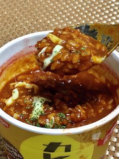 斬新なカレーメシの食べ方-レシピのメイン写真