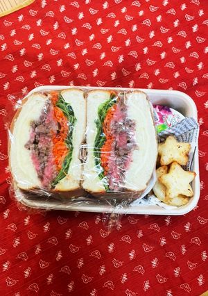 ローストビーフサンド-レシピのメイン写真
