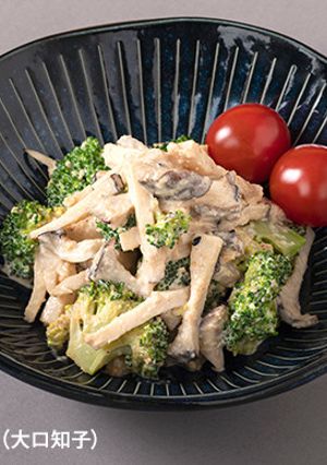 レンチンでエリンギのごまマヨ和え-レシピのメイン写真
