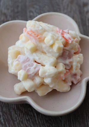 チーズ入りマカロニサラダ-レシピのメイン写真
