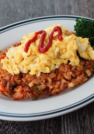 チーズオムライス-レシピのメイン写真