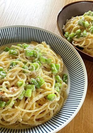 簡単!明太子クリームパスタ-レシピのメイン写真