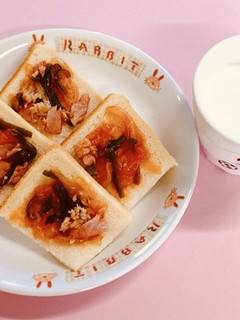 保育園給食★ピザトースト-レシピのメイン写真