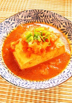 ☺簡単もう一品♪豆腐のキムチ煮込み☺-レシピのメイン写真