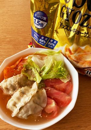 さっぱり低脂質餃子冷麺-レシピのメイン写真