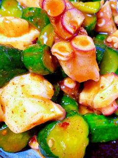 簡単激うまたこキムチ-レシピのメイン写真