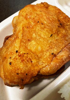 鶏もも肉のパリパリ揚げ-レシピのメイン写真