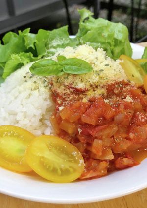 トマトごはん【ＪＡ福井県】-レシピのメイン写真
