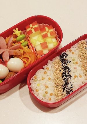 中学生(1年)のお弁当4-レシピのメイン写真