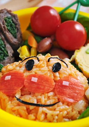 アンパンマンのお弁当-レシピのメイン写真