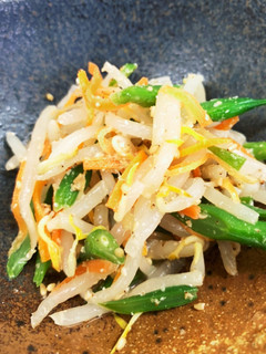 もやしとインゲンの胡麻酢和え-レシピのメイン写真