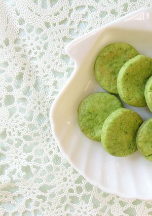 ほうれん草のほろさくクッキー【ほこた】-レシピのメイン写真