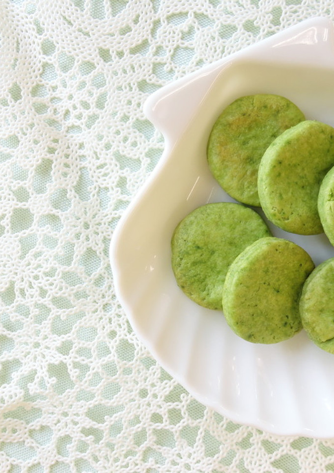 ほうれん草のほろさくクッキー【ほこた】-レシピのメイン写真